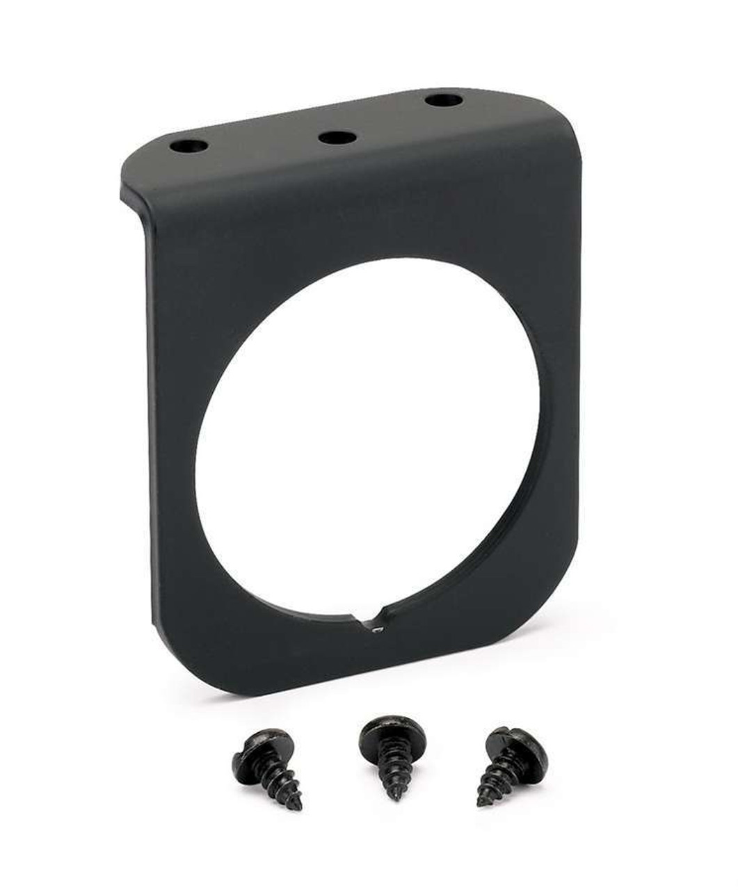 Autometer 2-1/16in Black 1-Hole Gauge Panel - 2236