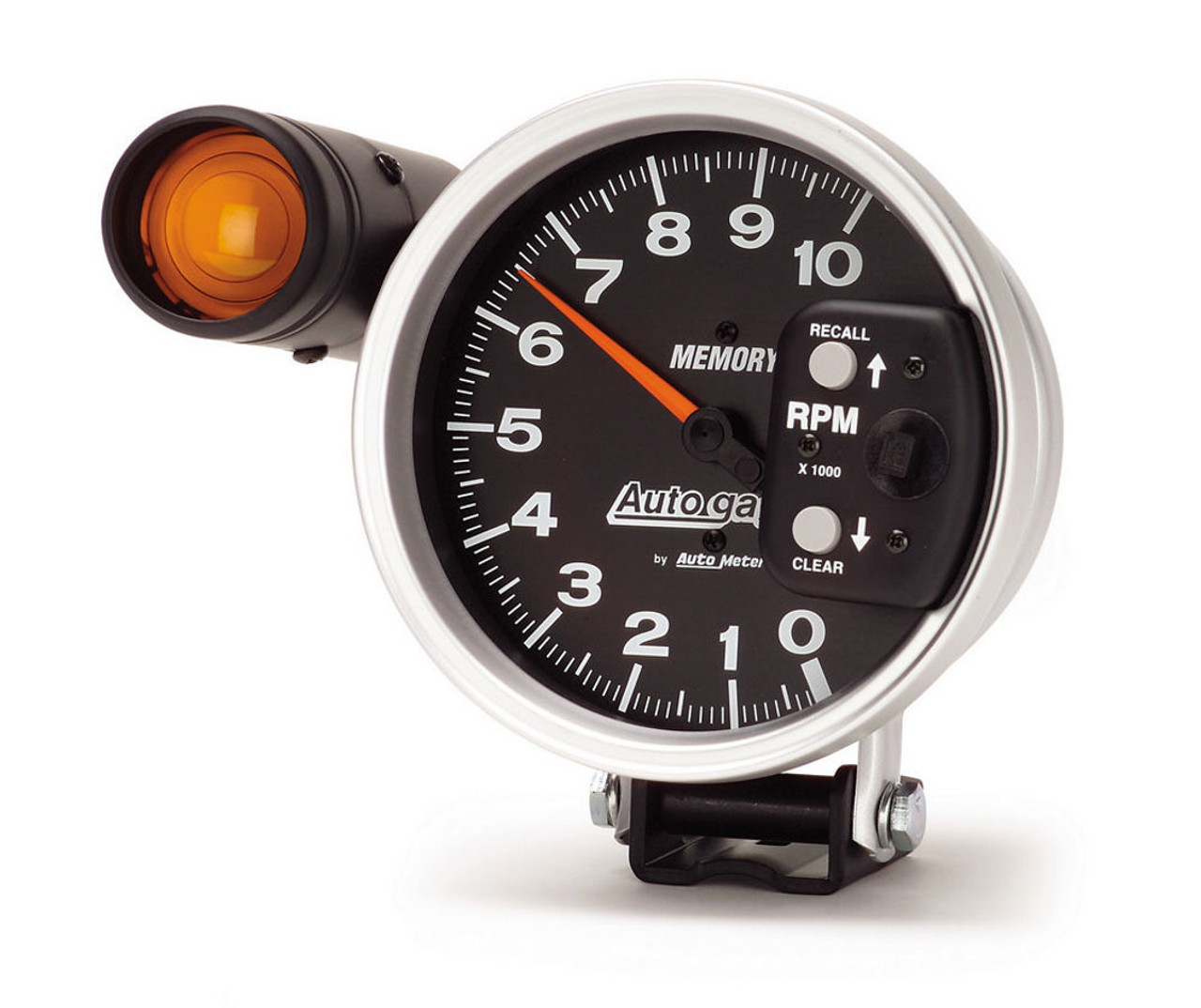 Autometer 5 inch 10K RPM w/ Monster Shift Lite / Memory Pedestal Tachometer - 233906