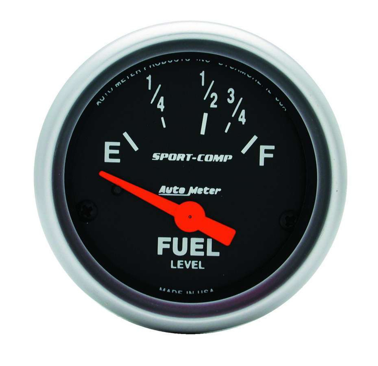 Autometer Sport Comp 52mm 16-158 Ohms Electronic Fuel Level Gauge - 3318