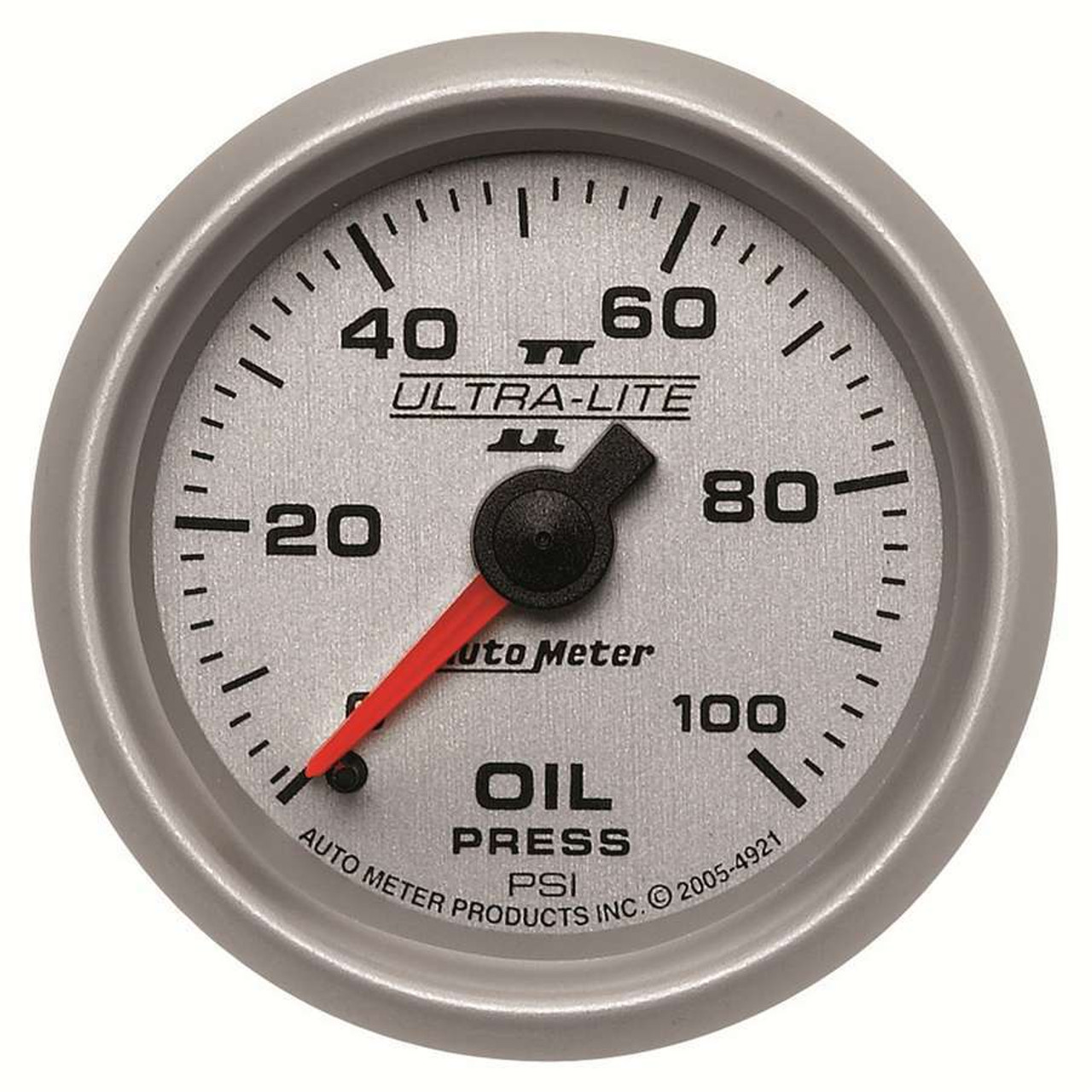 Autometer Ultra-Lite II 52mm 0-100 PSI Electrical Oil Pressure Gauge - 4927