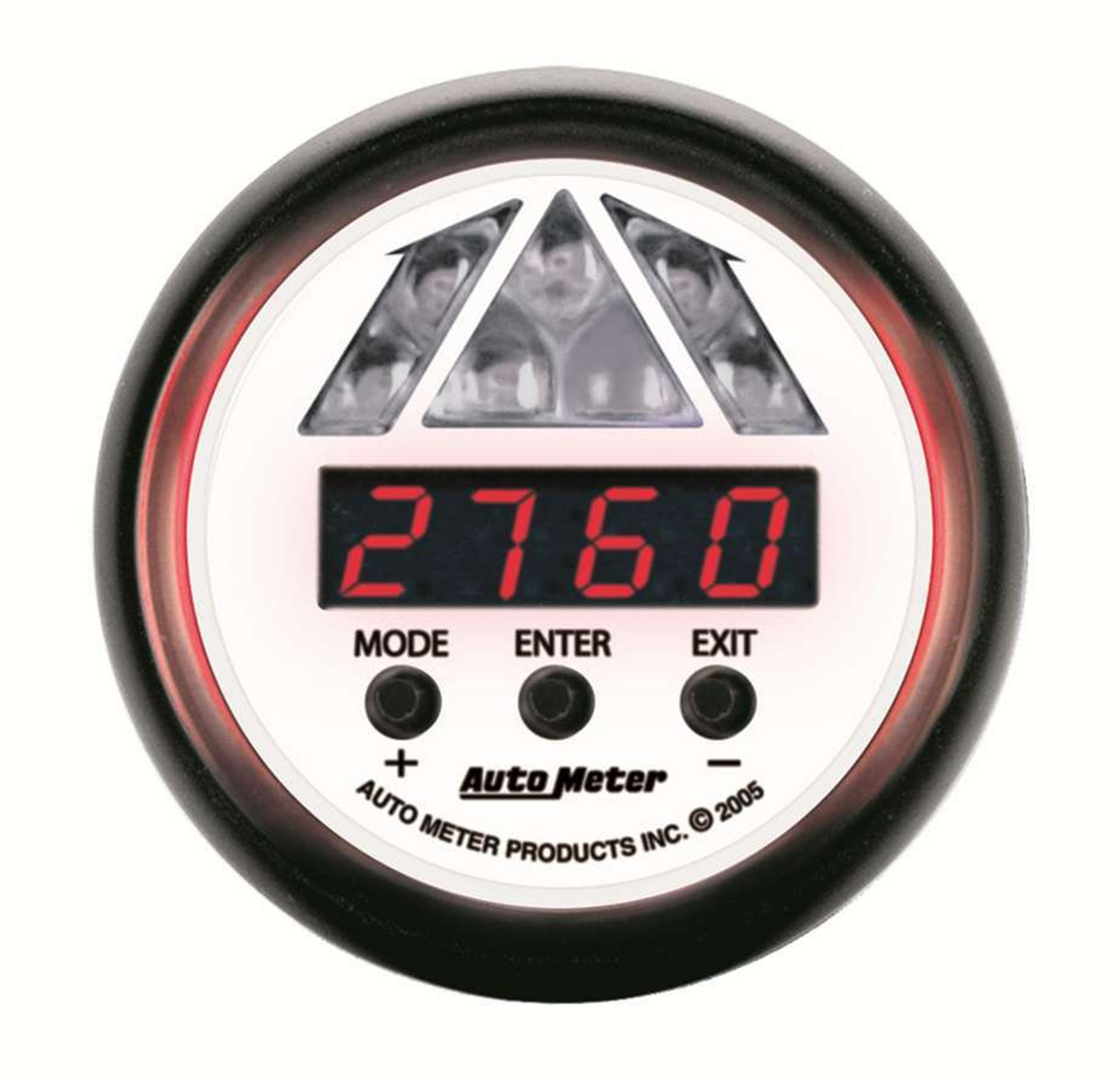 Autometer Phantom 2-1/16in Digital Pro Shift System Shift Light Level 1 Gauge - 5787