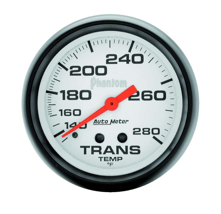 AutoMeter Gauge Transmission Temp 2-5/8in. 140-280 Deg. F Mechanical Phantom - 5851