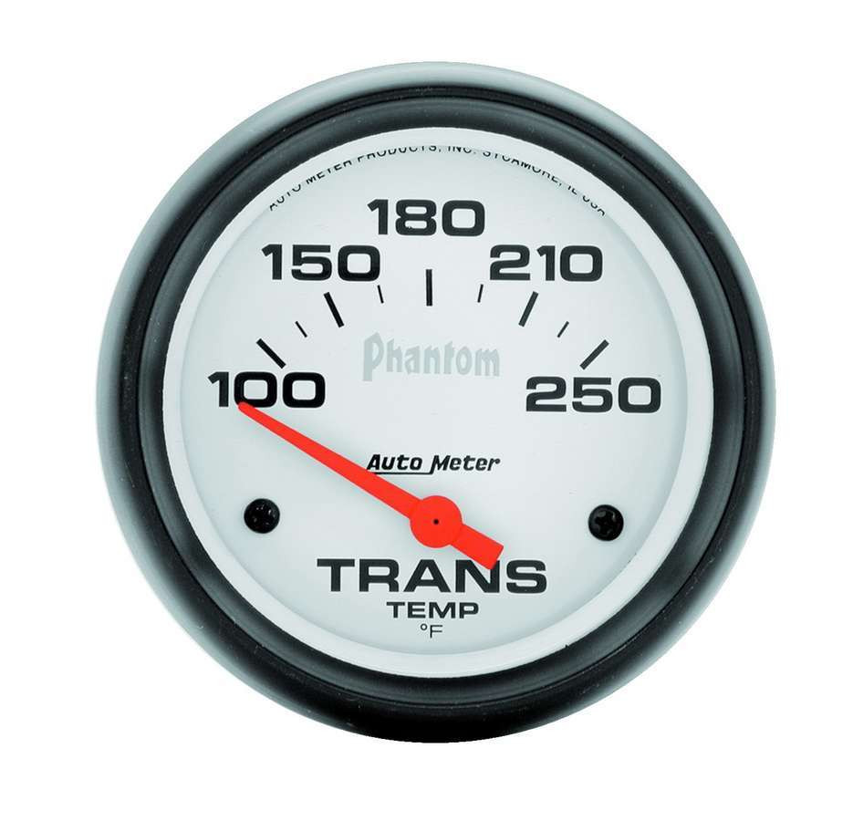 Autometer Phantom 2-5/8in 100-250 Degree F Electric Transmission Temp Gauge - 5857