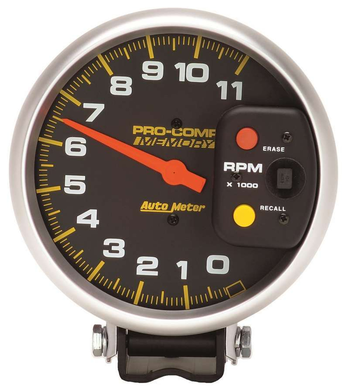 Autometer Pro-Comp 5in 0-11000 RPM Pedestal w/Peak Memory Tachometer - 6811