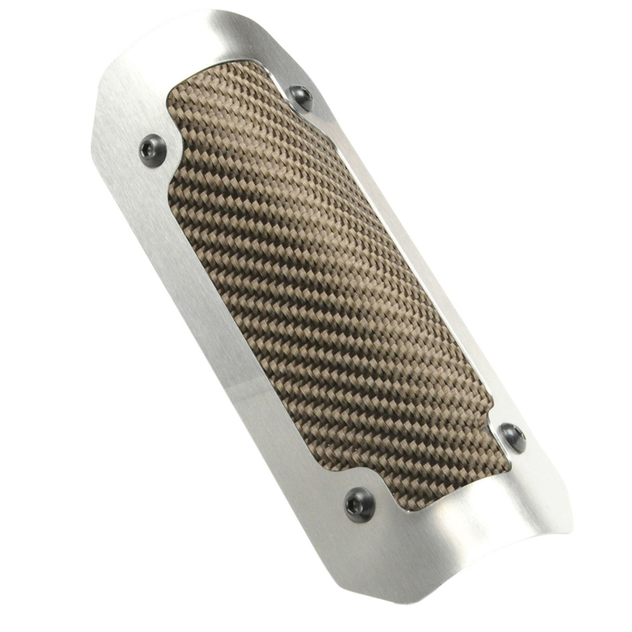 Flexible Heat Shield 4in x 8in Brushed/Titanium