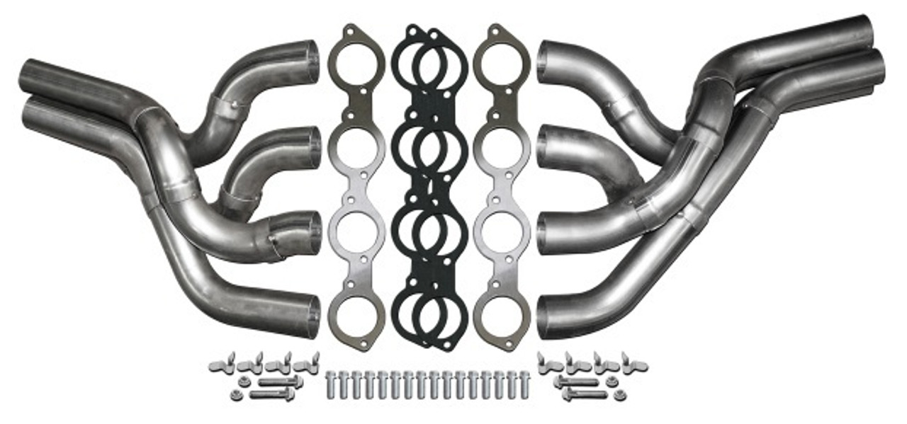 BBC Drag Race Header Kit - Side Exit/Weld-Up