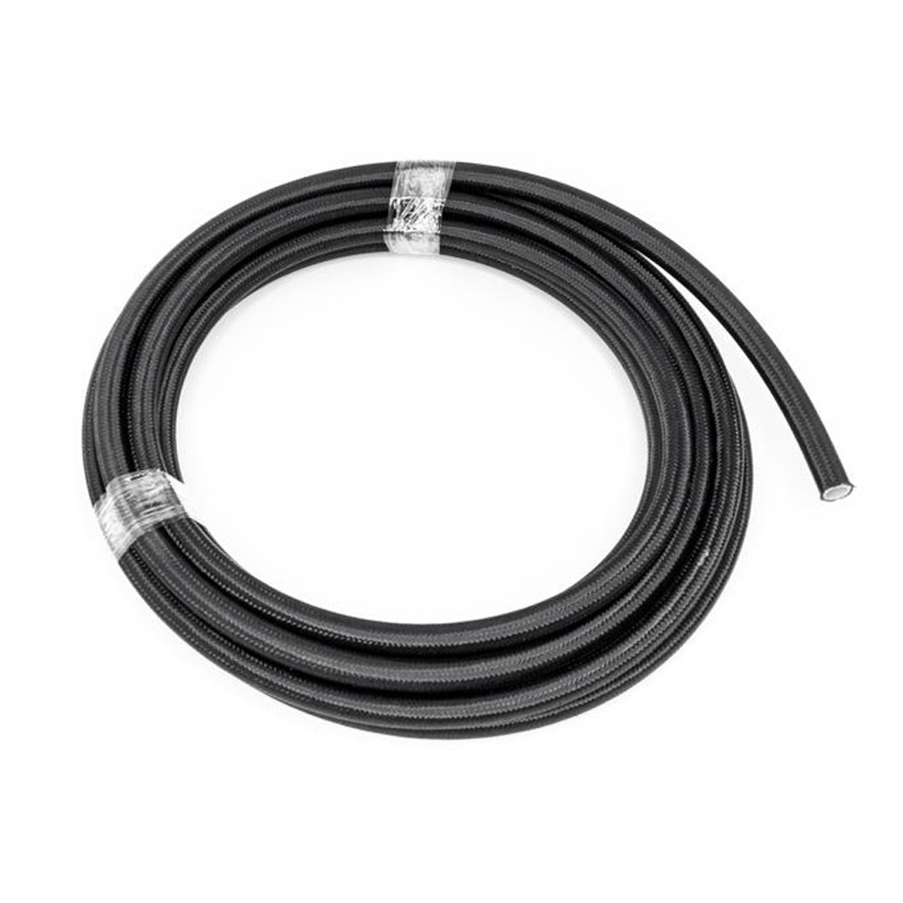DeatschWerks 8AN Black Nylon Braided PTFE Hose 20 Feet - 6-02-0865-20