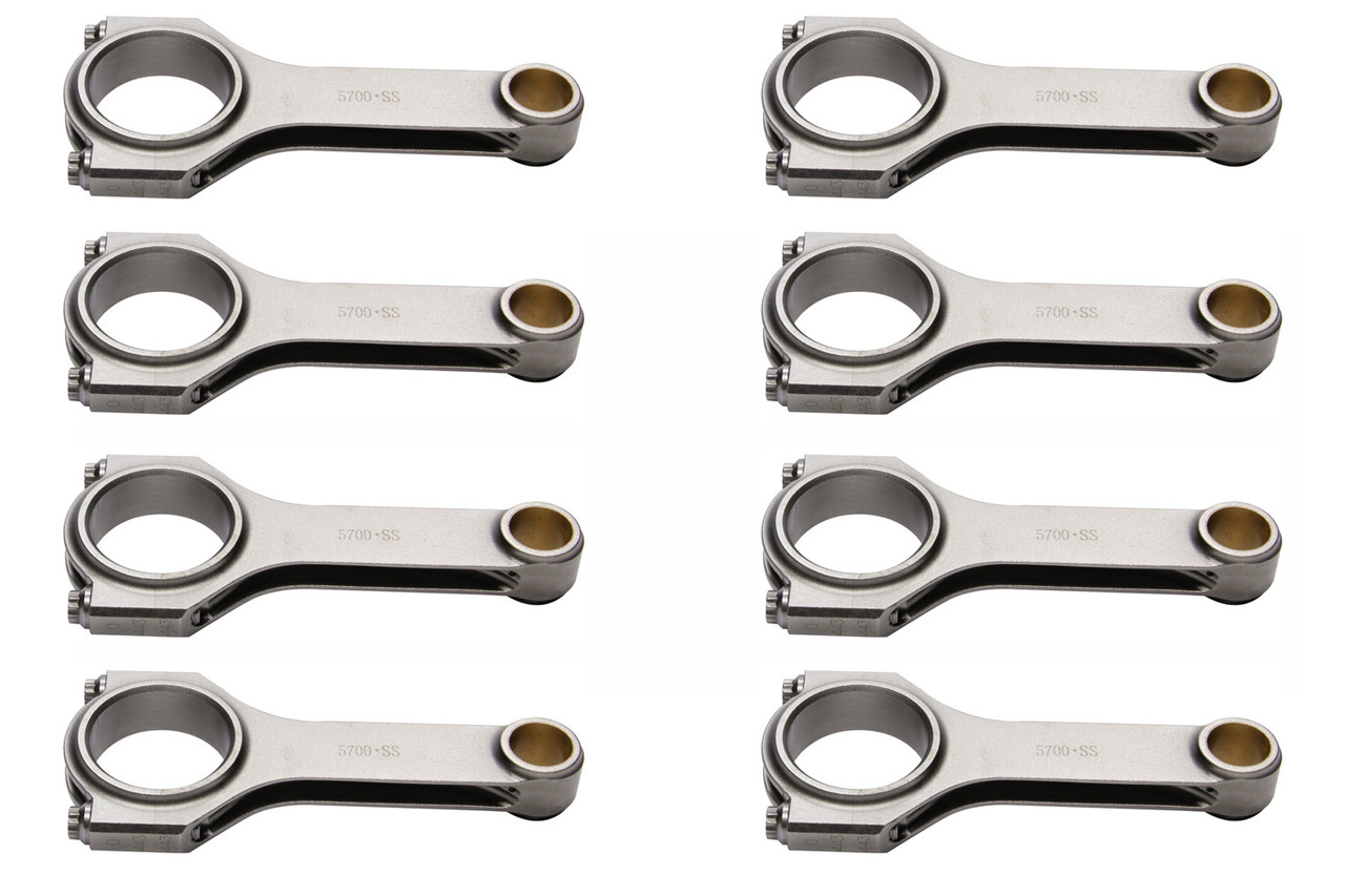 Eagle Chevrolet 350/LT1/400/305 Engine Connecting Rods (Set of 8) - CRS5700B3D