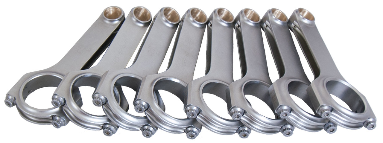 SBC 4340 Forged H-Beam Rods 6.250