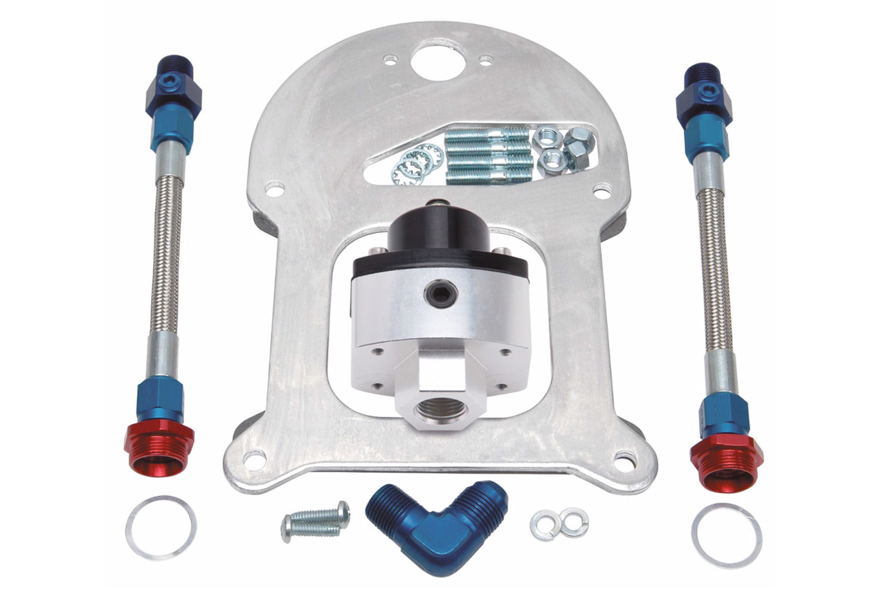 Edelbrock STD-Flang Fuel Reg Kit - 8192