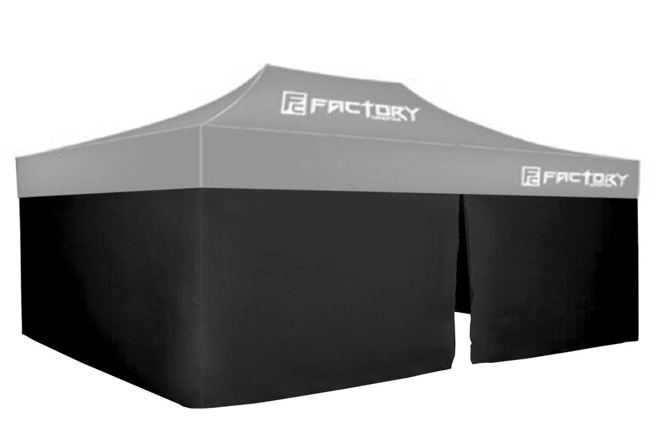 Wall Kit Black 10ft x 20ft Canopy