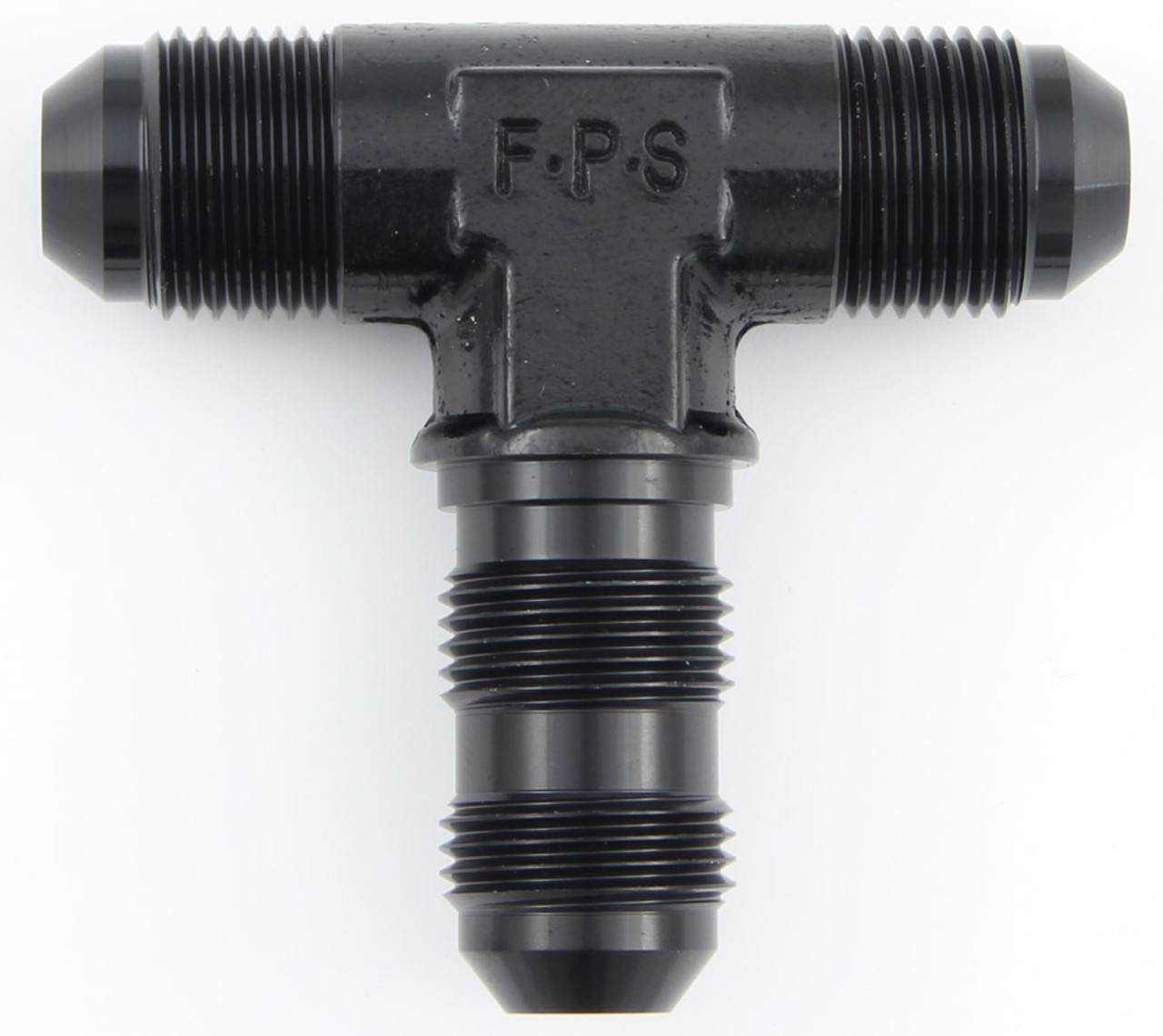 #6 Bulkhead Tee Fitting Black