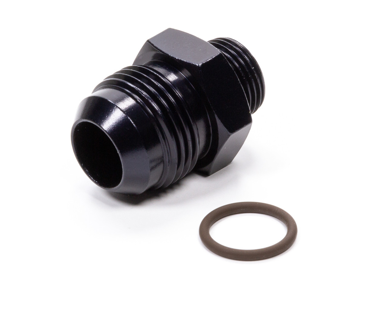 #12 x 3/4-16 (#8) Radius O-Ring Fitting Black