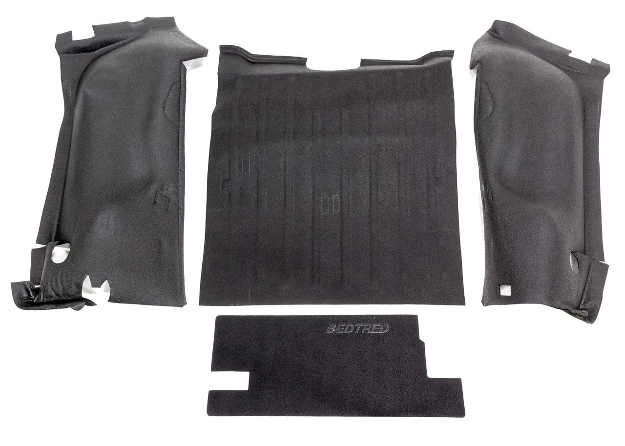 BedRug 97-06 Jeep TJ Rear 4pc BedTred Cargo Kit (Incl Tailgate) - BTTJ97R