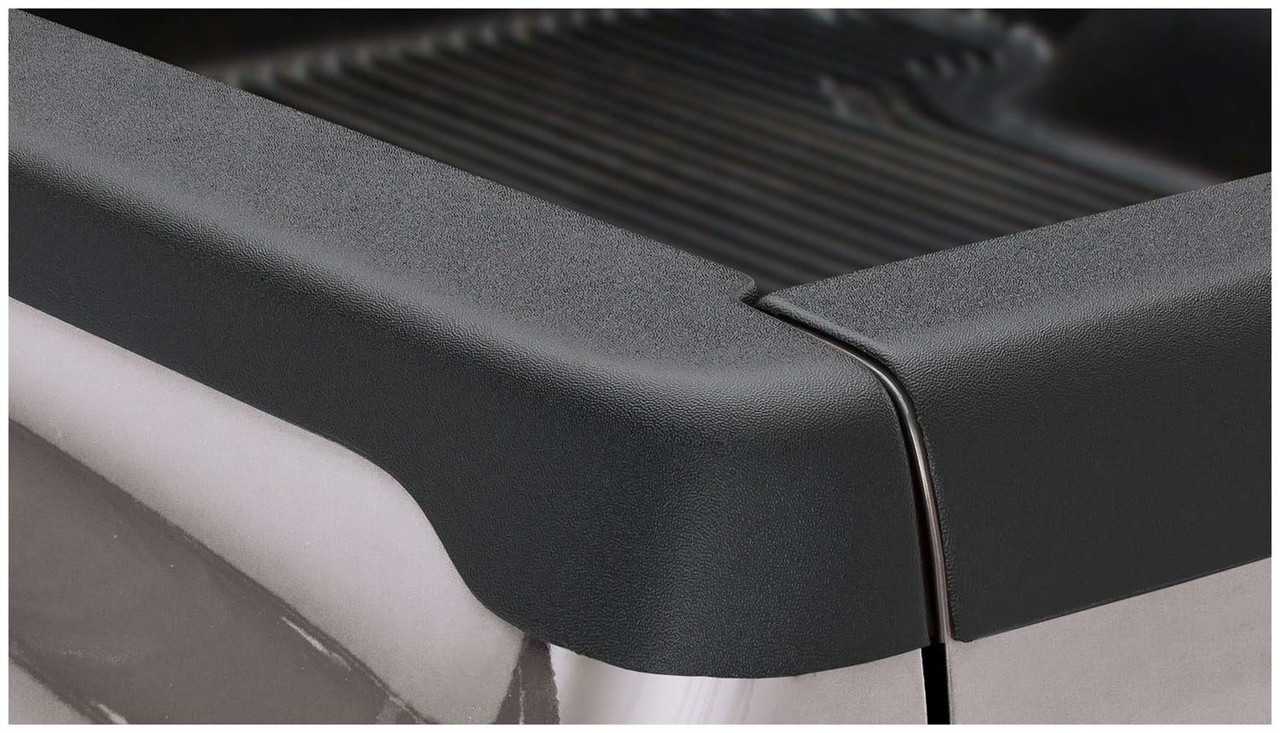 Bushwacker 99-06 Chevy Silverado 1500 Fleetside Rail Caps 78.0in Bed Does Not Fit Flareside - Black - 49504