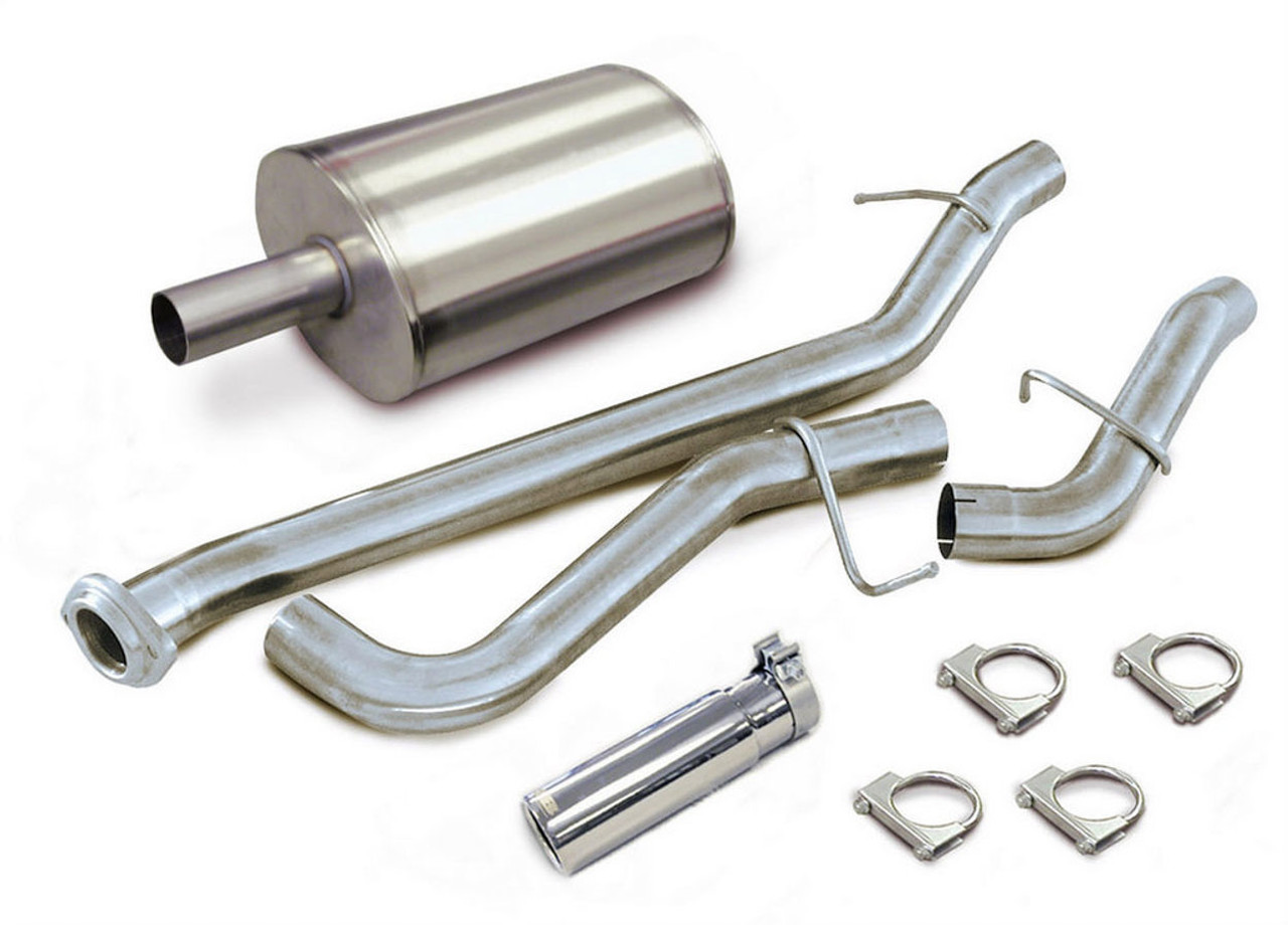 Corsa/dB 02-07 Chevrolet Silverado Ext. Cab/Short Bed 1500 4.8L V8 Polished Sport Cat-Back Exhaust - 24260