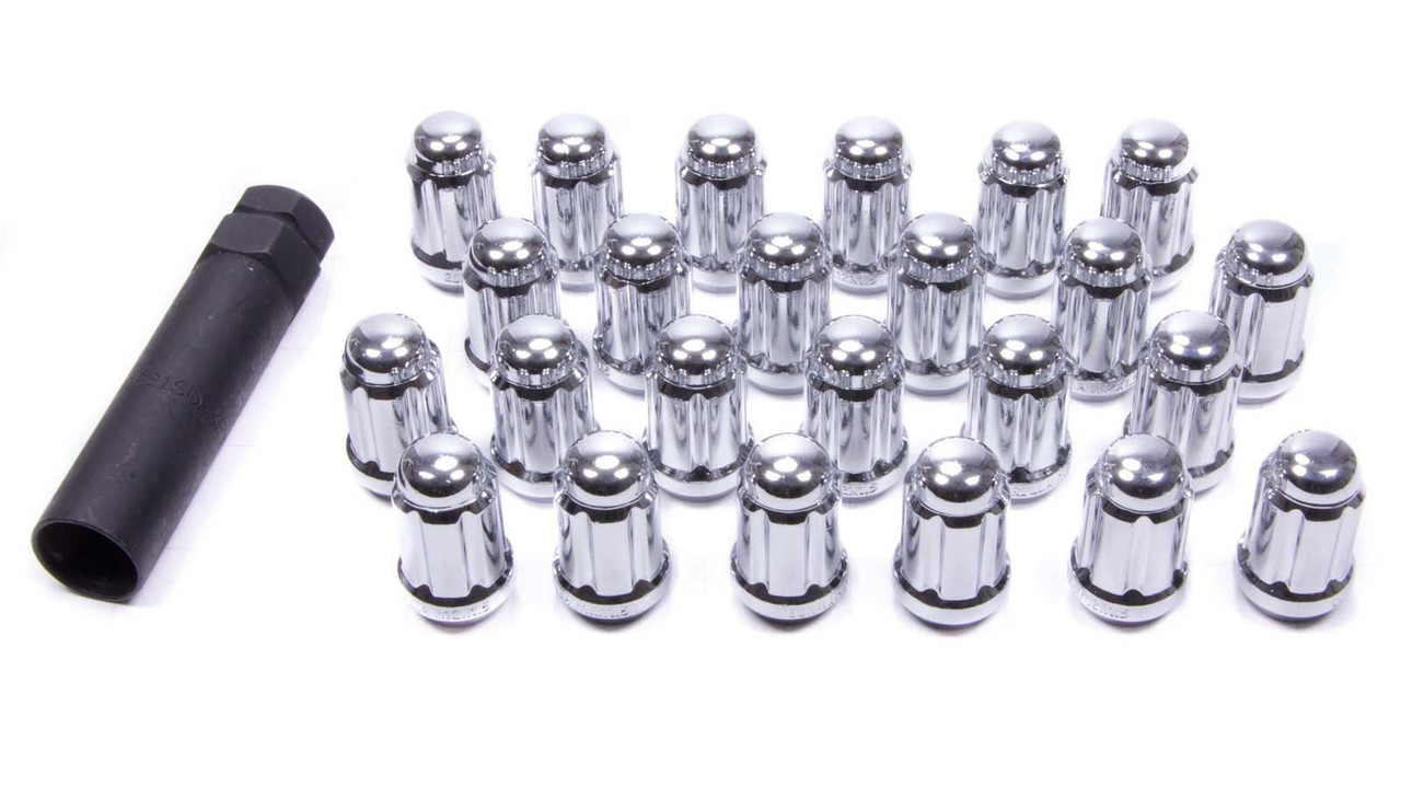 12mm x 1.50 6 Lug Kit Chrome