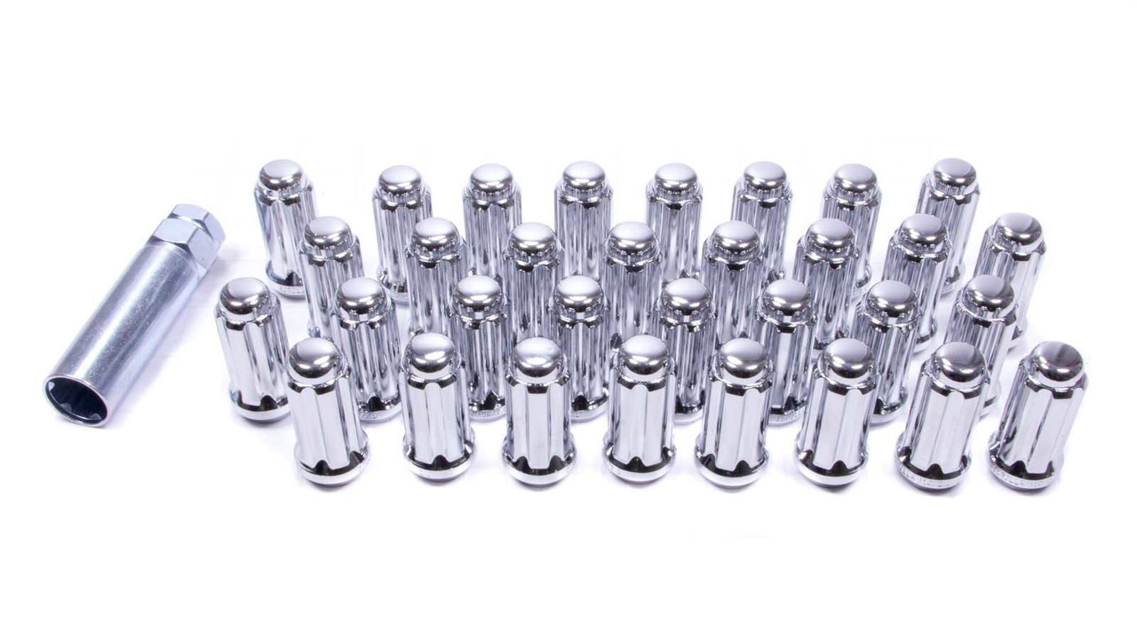 14mm x 2.0 8 Lug Kit Chrome