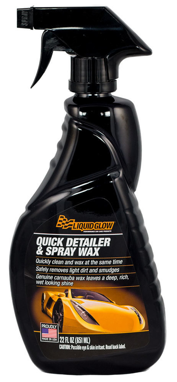 Quick Detailer & Spray Wax 22oz Spray Bottle