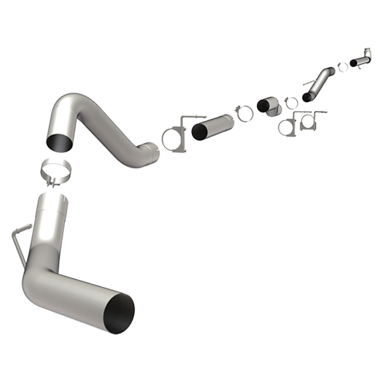 01-07 GM 2500HD P/U 6.6L Turbo Back Exhaust Kit