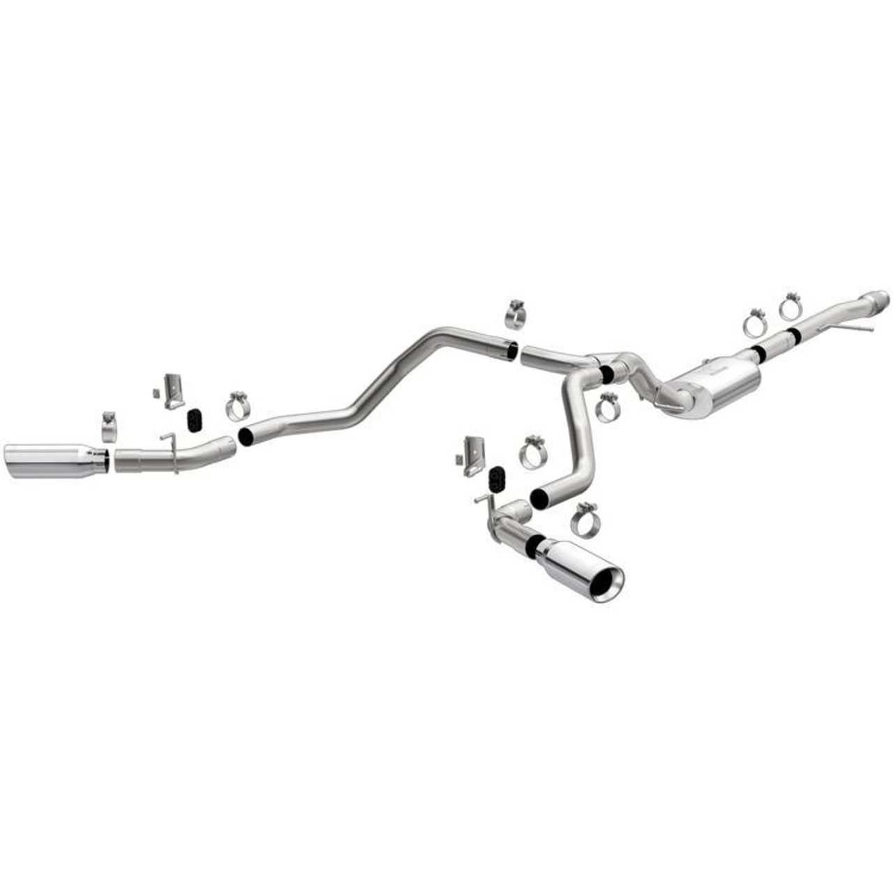 19-   GM P/U 1500 5.3L Cat Back Exhaust Kit