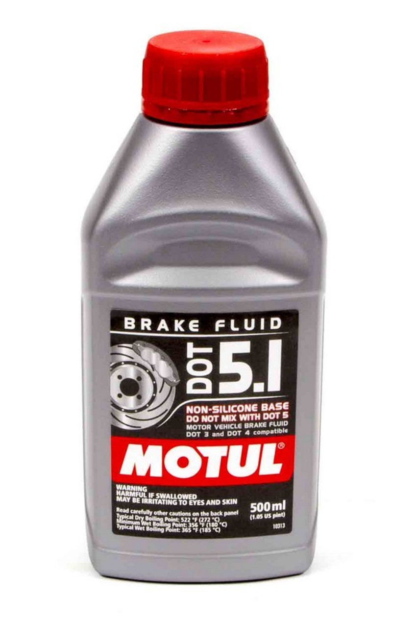 Brake Fluid DOT 5.1 Non-Silicone 1/2 Liter