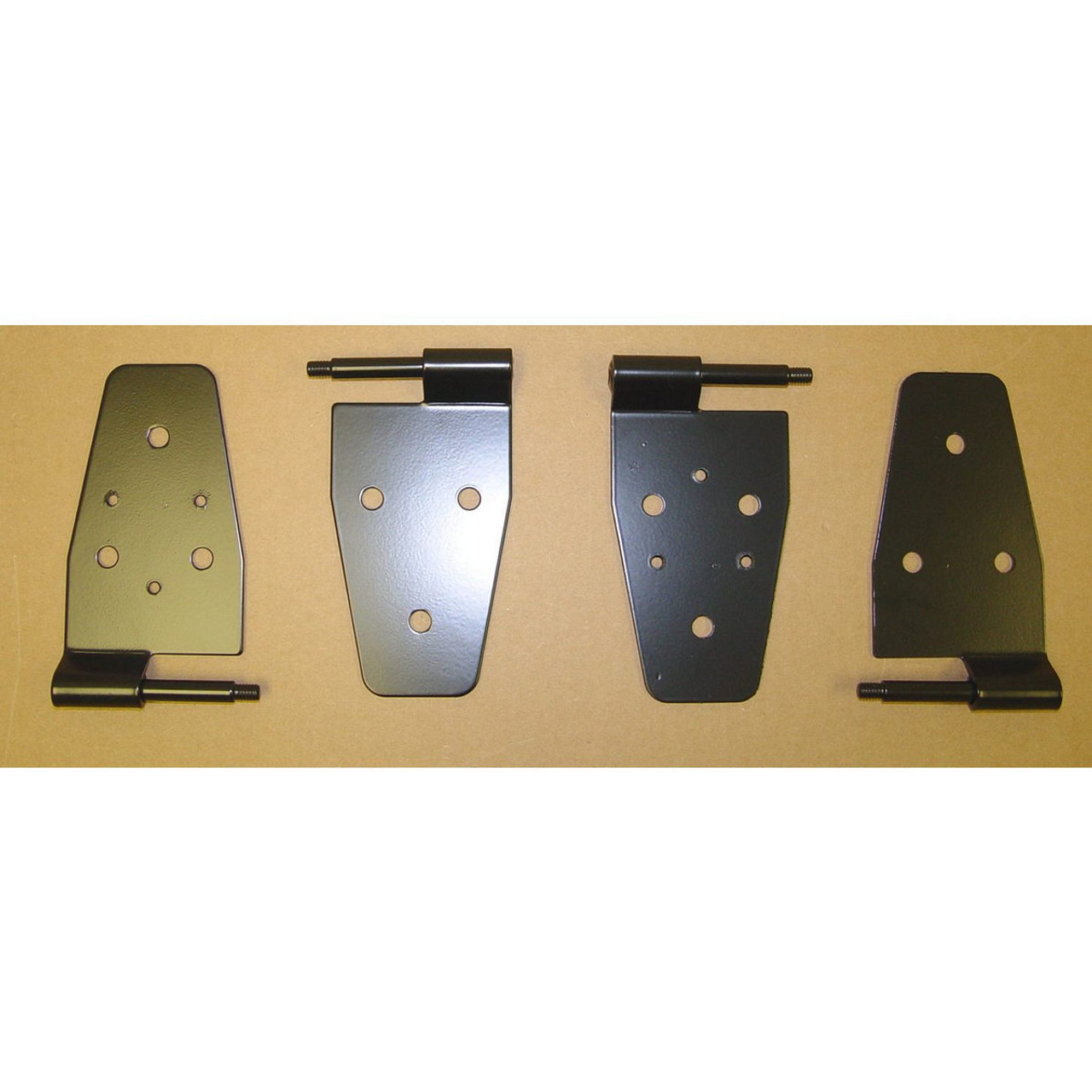 Door Hinge Kit Black 87- 06 Jeep Wrangler TJ