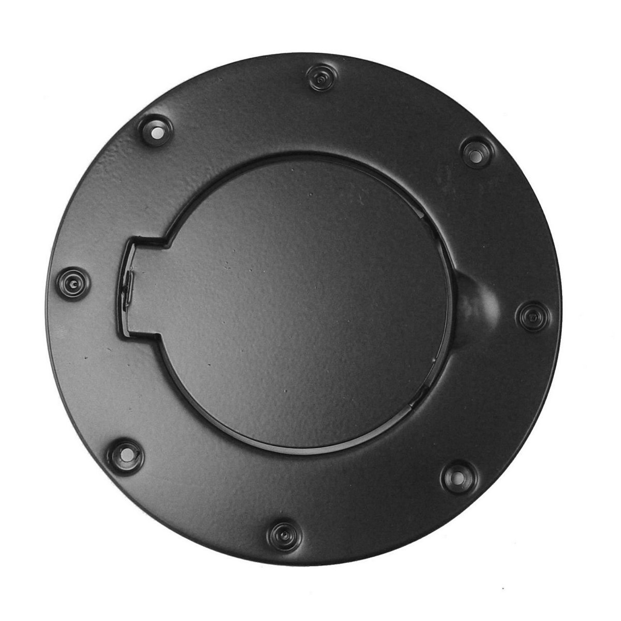 Non-Locking Gas Cap Door Black 97-06 Jeep Wran