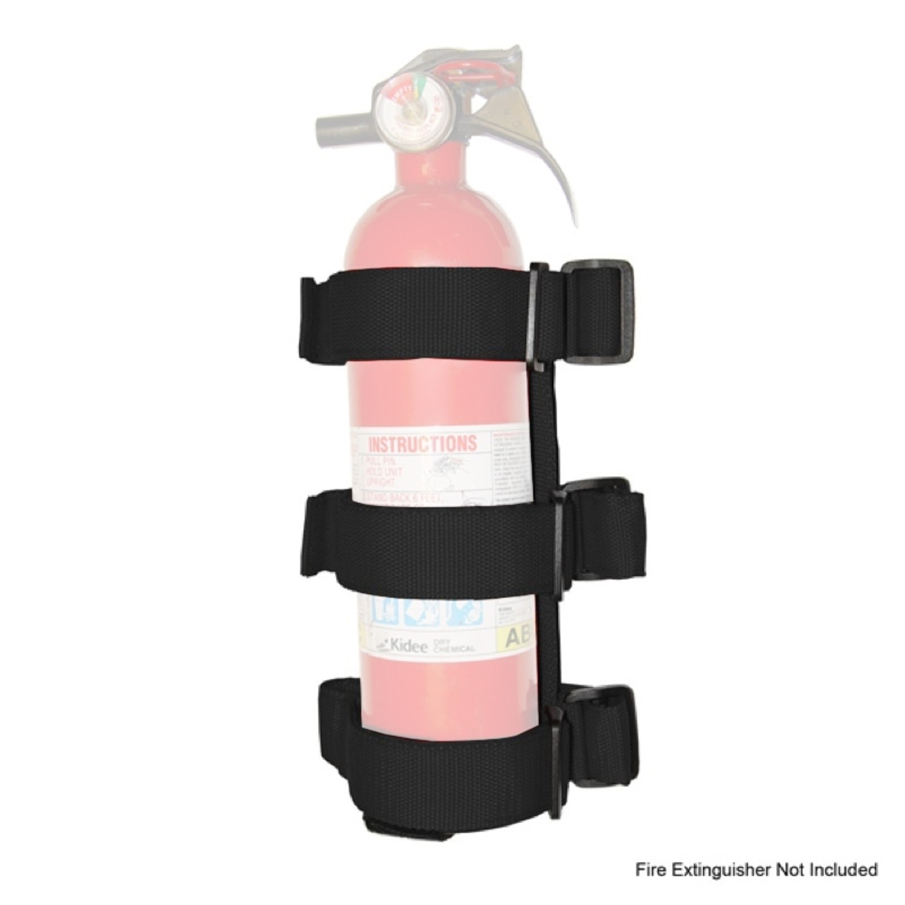 Sport Bar Fire Extinguis her Holder Black 55-18