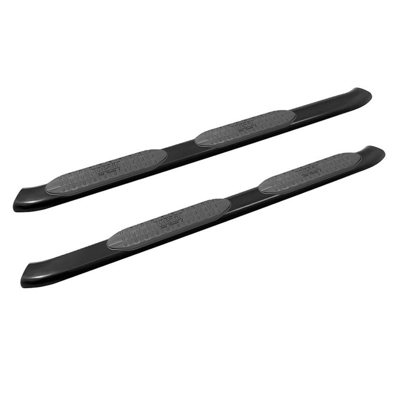 Westin 18-20 Jeep Wrangler JL Unlimited 4DR PRO TRAXX 5 Oval Nerf Step Bars - Textured Black - 21-54065