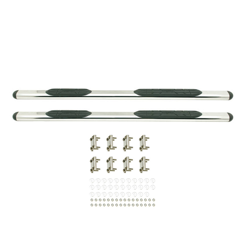 Westin Premier 4 Oval Nerf Step Bars 85 in - Stainless Steel - 22-5030