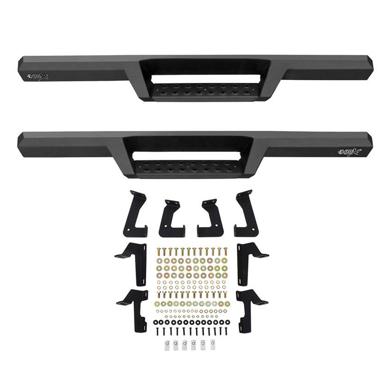 Westin/HDX 2018 Jeep Wrangler JL Unlimited Drop Nerf Step Bars - Textured Black - 56-140652