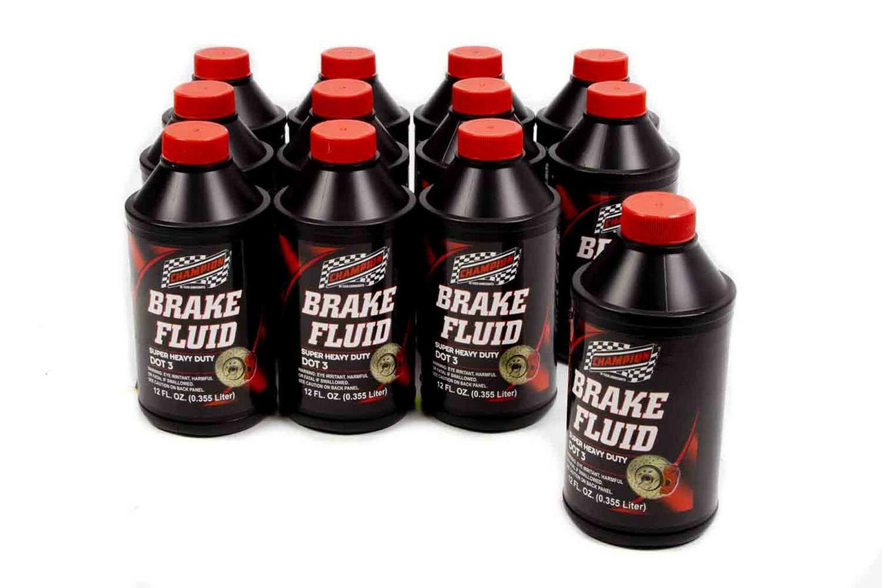 Brake Fluid DOT 3 12x12 oz.