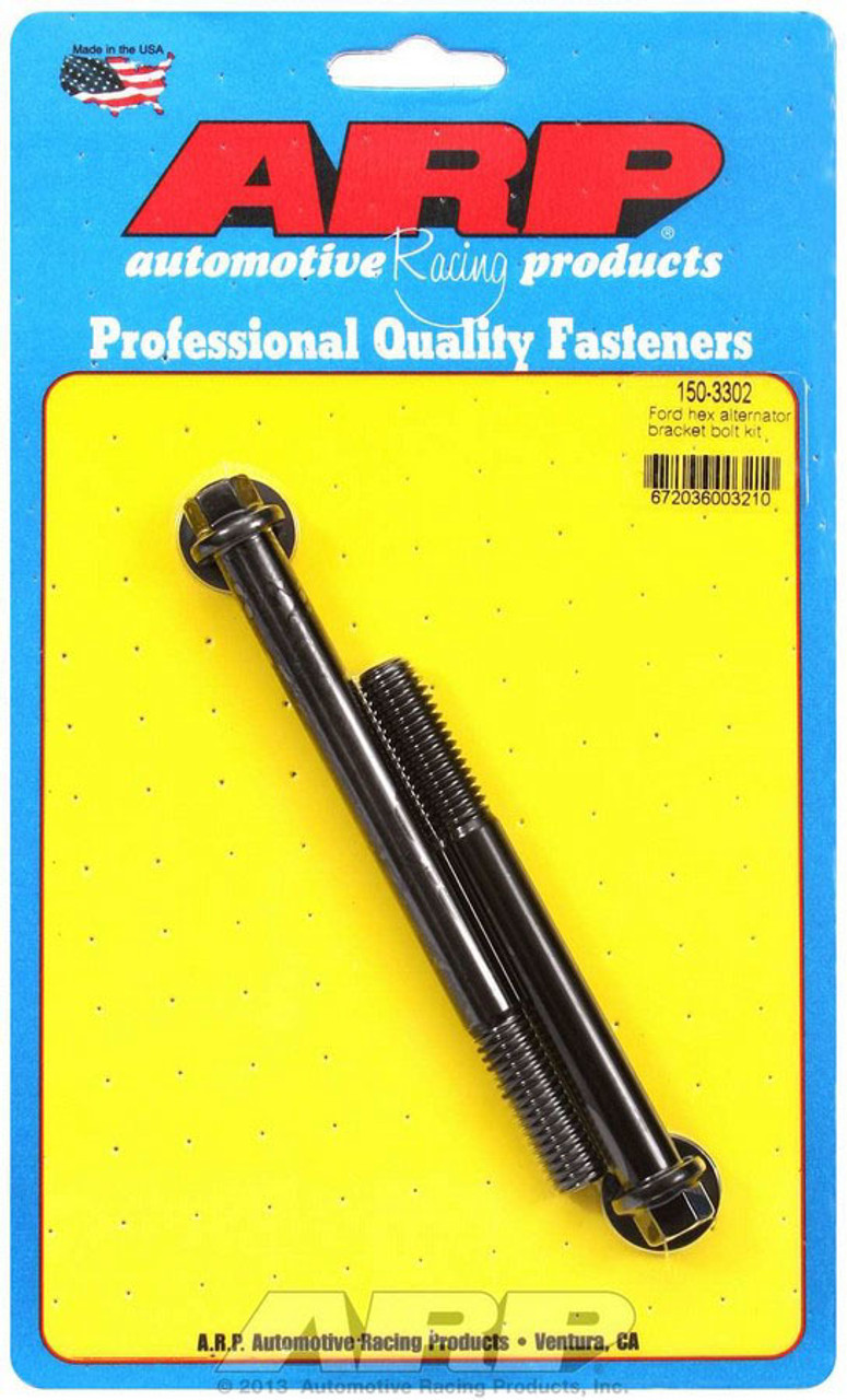 ARP Ford Hex Alternator Bracket Bolt Kit - 150-3302