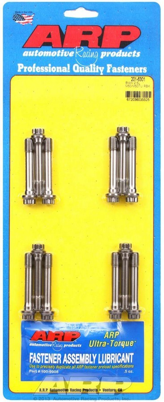 ARP BMW 2.5L M50/M50TU Rod Bolt Kit - 201-6301