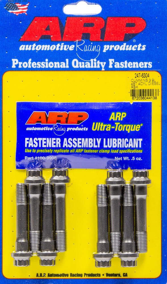 ARP Dodge Cummins 3.9L 8V ARP2000 Rod Bolt Kit - 247-6304