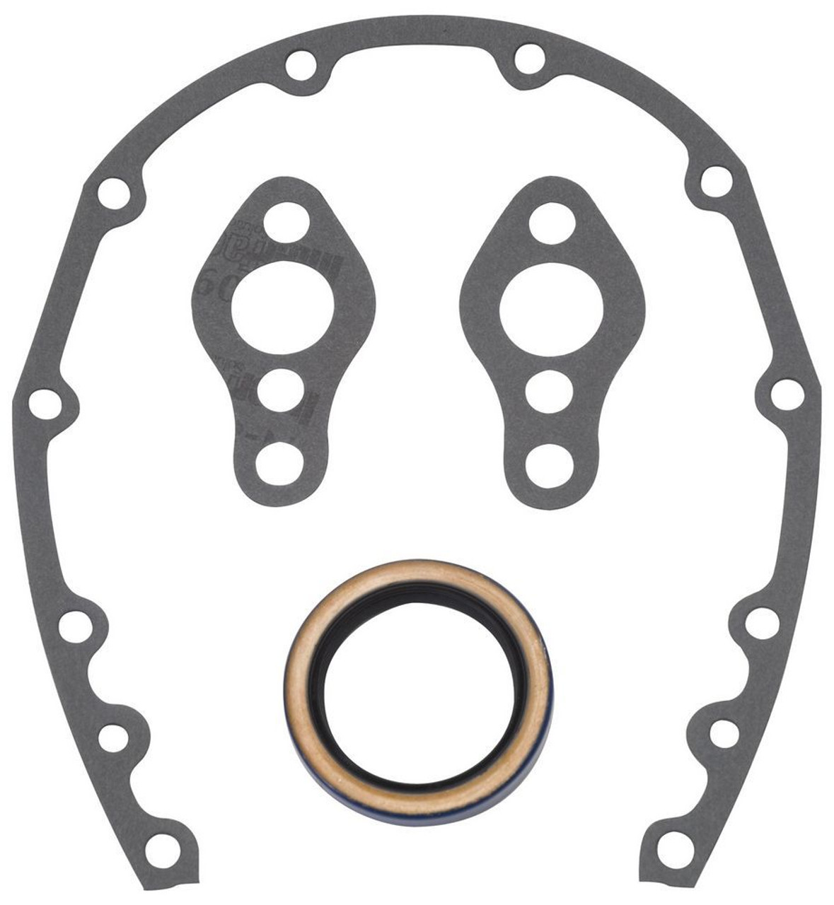 Edelbrock SBC Timing Cover Gasket And Oil Seal Kit - 6997