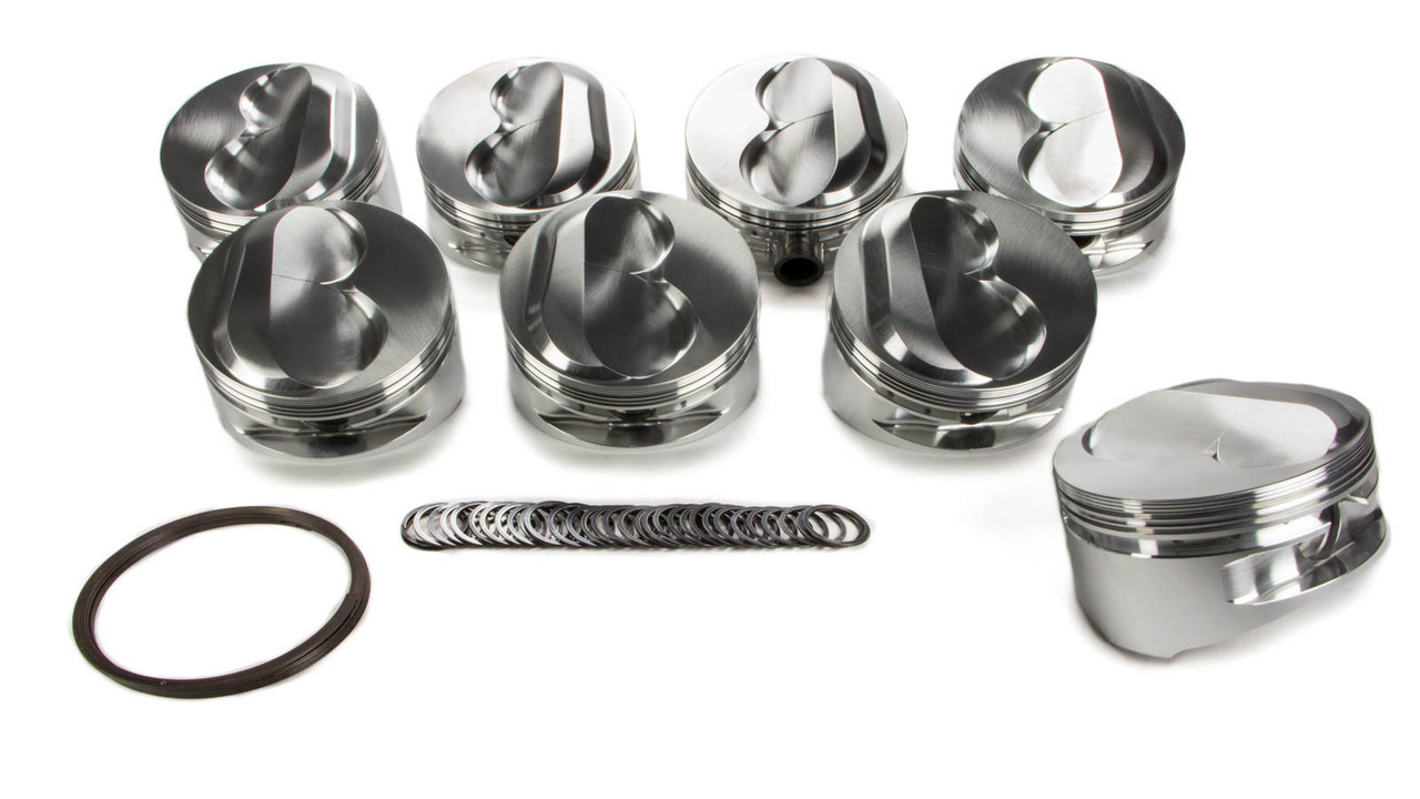JE Pistons 400SBC .305 DOME Set of 8 Pistons - 207514