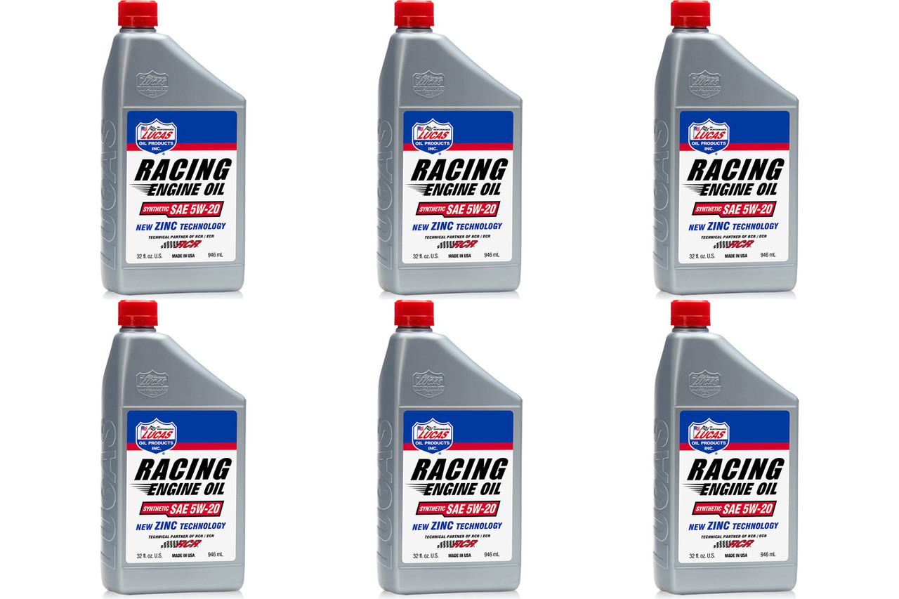 5w20 Synthetic Racing Oil Case 6 x 1 Quart