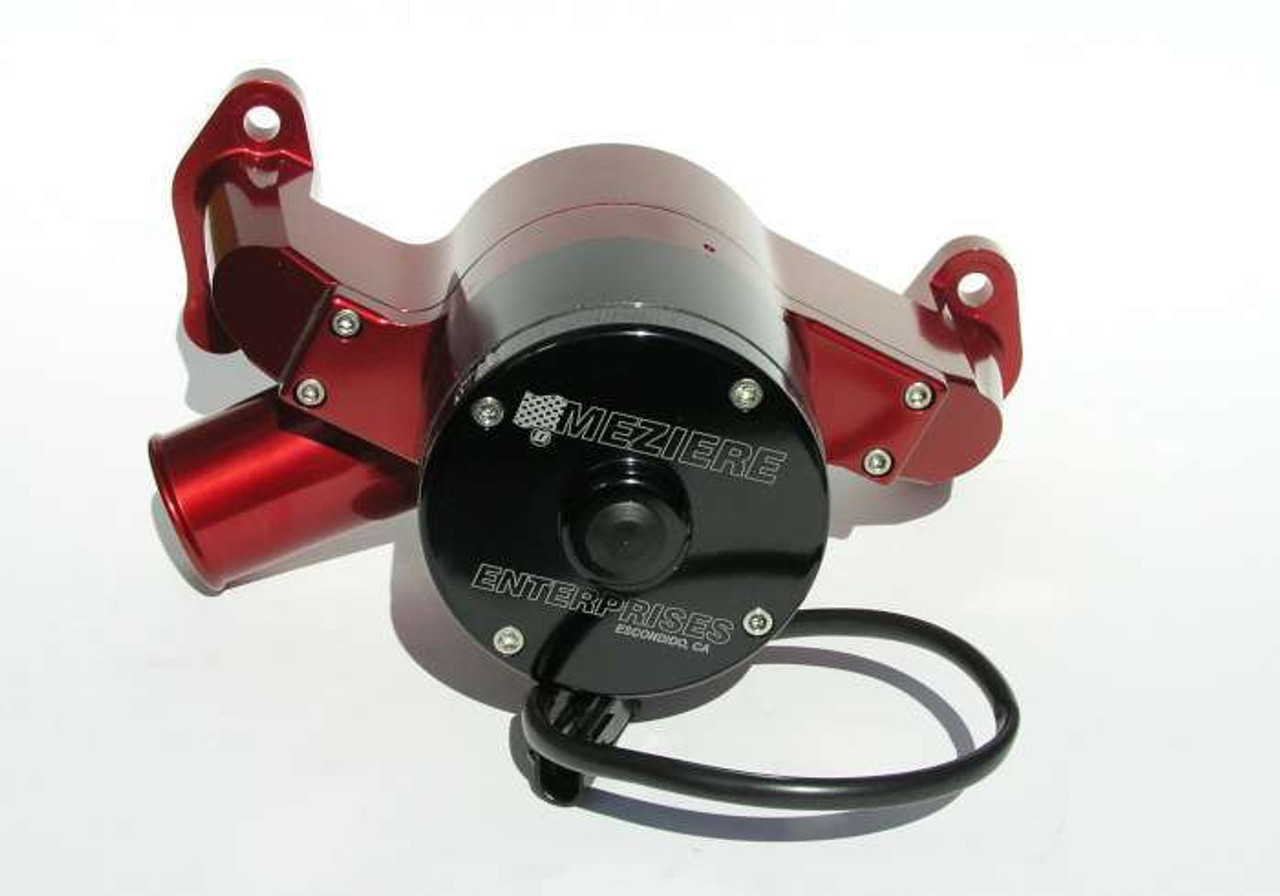 SBC Billet Electric W/P - Hi-Flow - Red