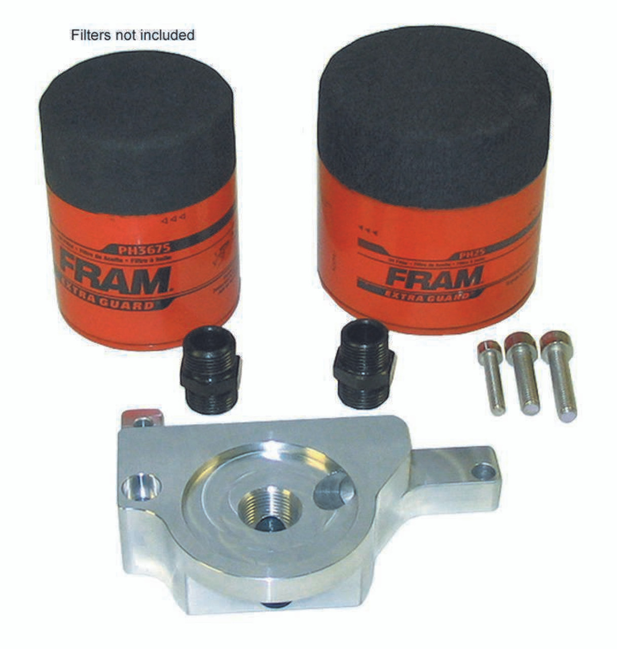 Filter Mount - LS Oil Pan