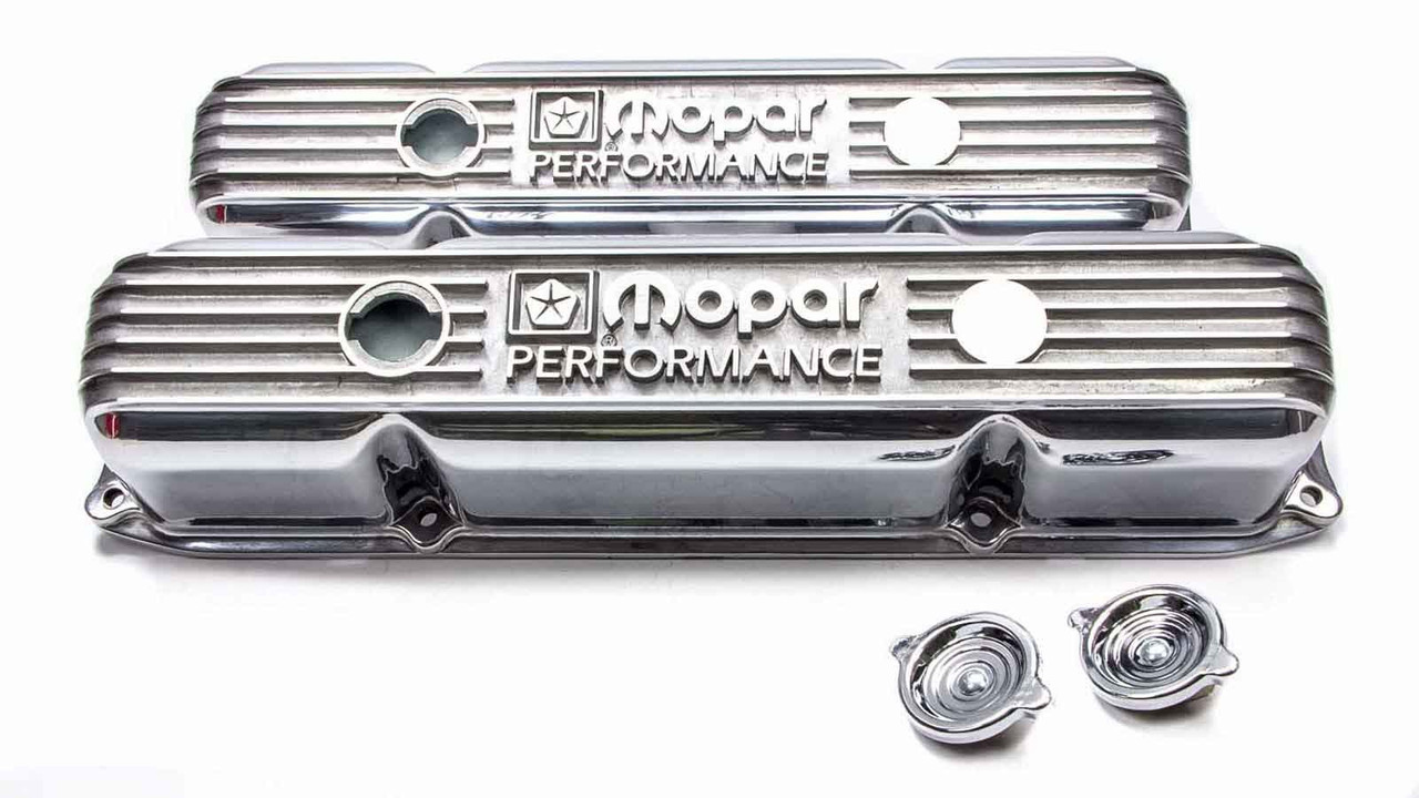 Polished Aluminum Valve Cover Set