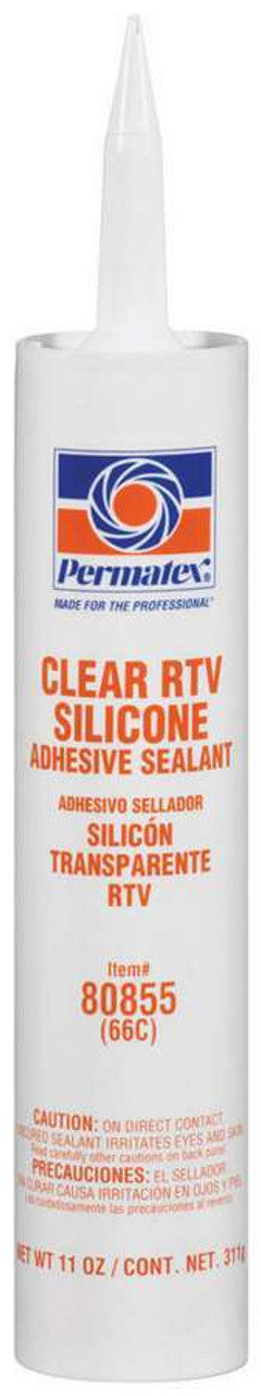 Clear Silicone 11 Oz