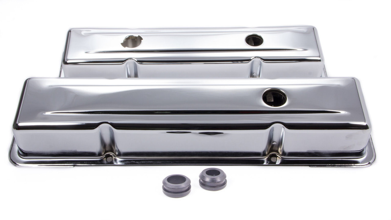 78-86 SBC Steel Short OEM Style V/C Chrome