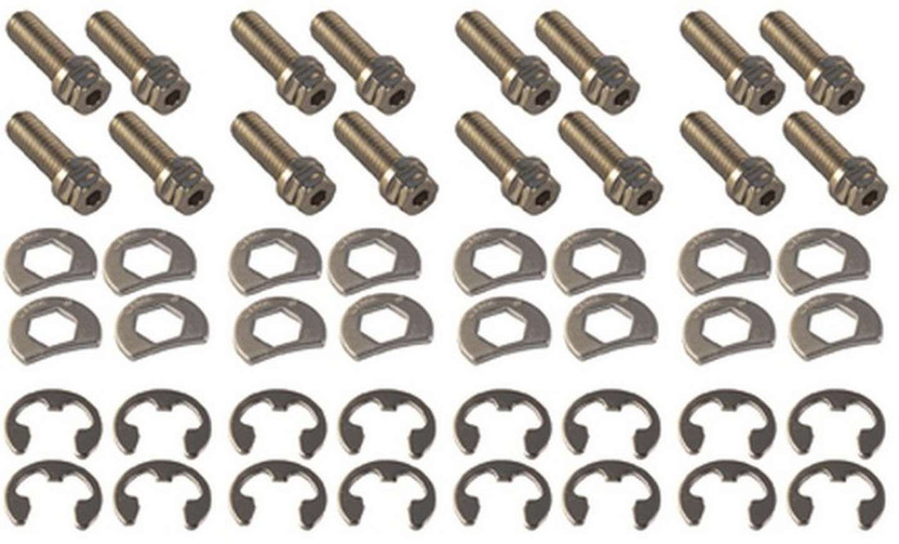 Header Bolt Kit - 6pt. 3/8-16 x 1in (16)