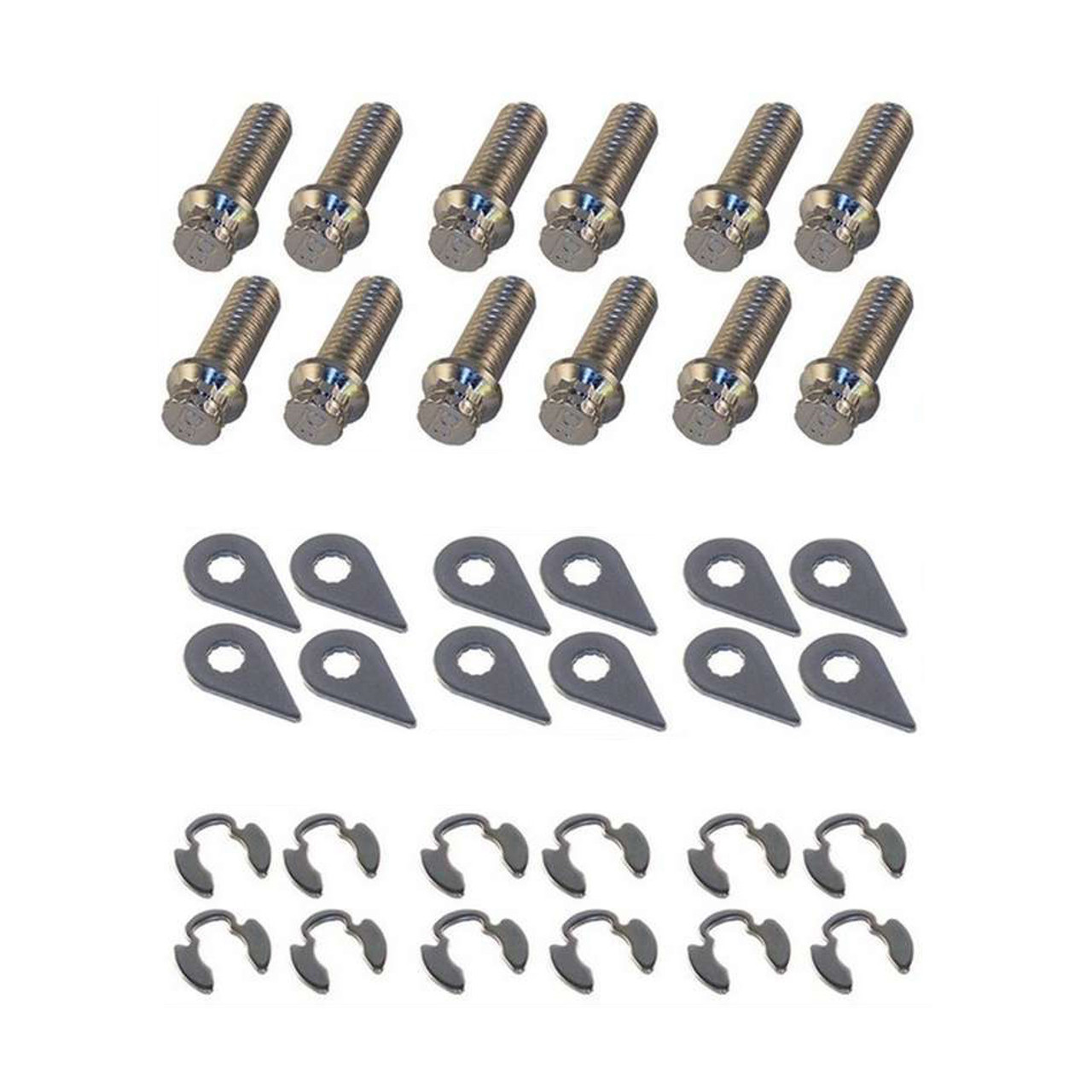 Header Bolt Kit - 12pt. 5/16-18 x 1in (12)