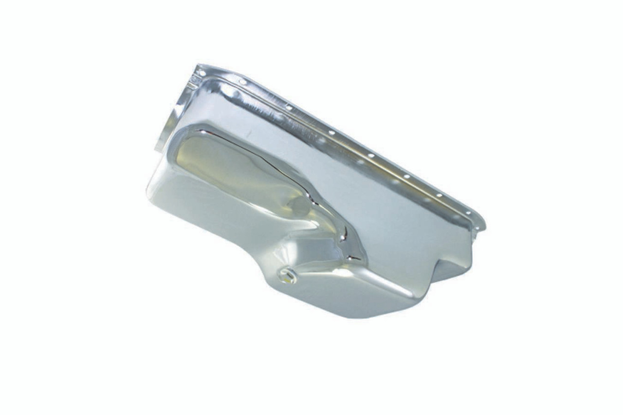 72-   Chrysler 360 Steel Stock Oil Pan Chrome