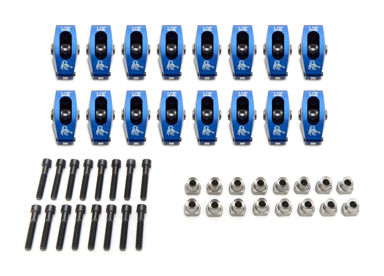 BBF Roller Rocker Arms 1.73 Ratio Ped. Mount