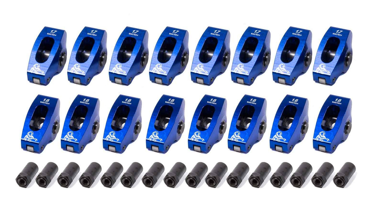 SBC Roller Rocker Arms 1.7/1.6 Ratio 7/16 Stud