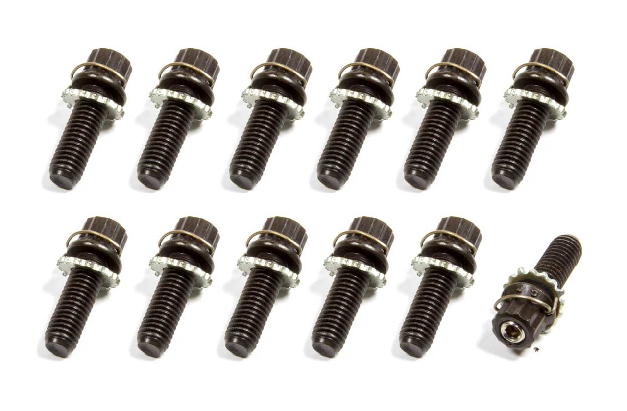 Vibe-Lock Blk Oxide Bolt Kit 8mm-1.25 x 25mm 12pk